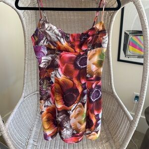 URBAN OUTFITTERS Flower Pattern Mini Dress